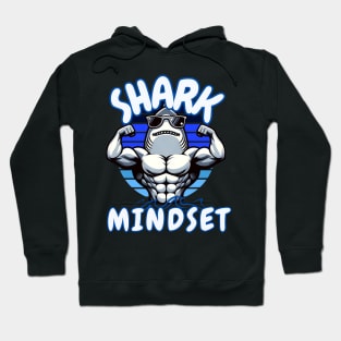 Shark Flexing Hoodie